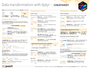 dplyr cheatsheet